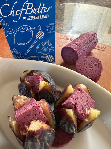 Figs with Blueberry Lemon