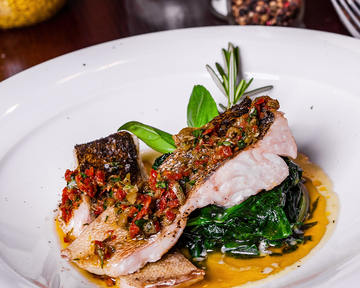 Steamed Halibut with Shiitake Ginger Chef Butter