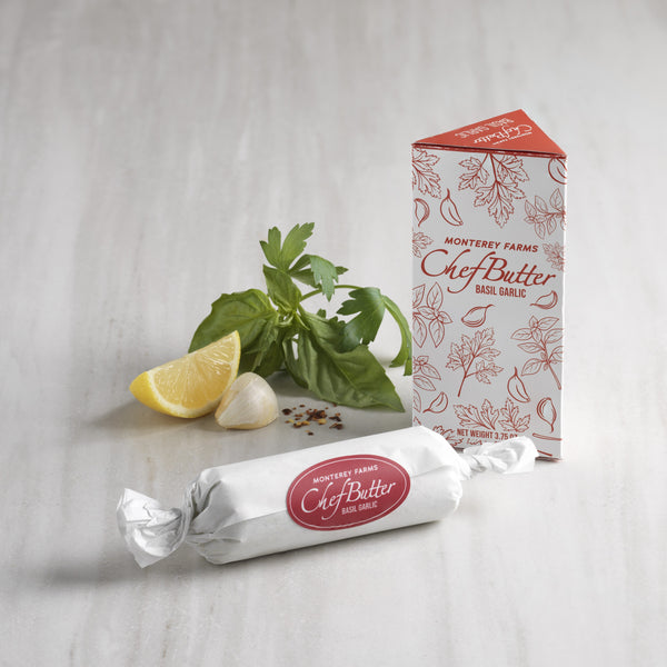 Basil Garlic Chef Butter