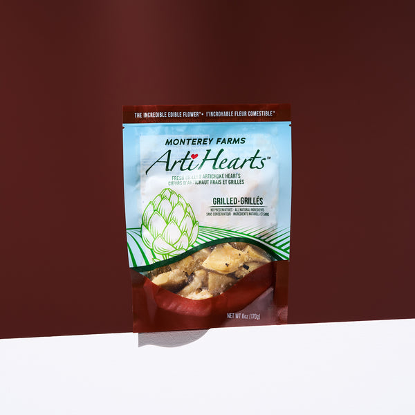 Grilled Artihearts - Hover