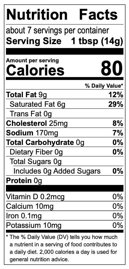 Nutritional Info