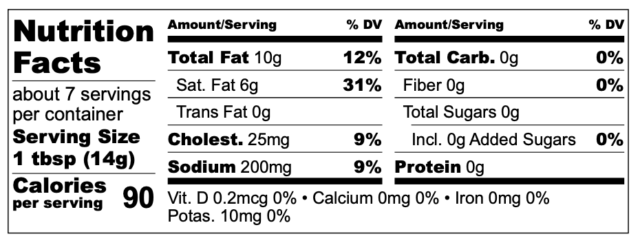 Nutritional Info
