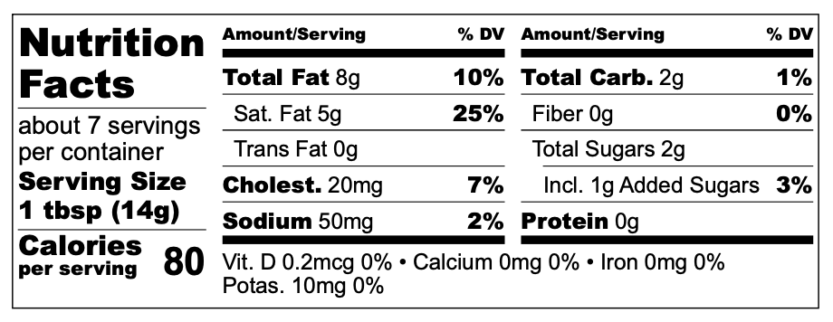 Nutritional Info