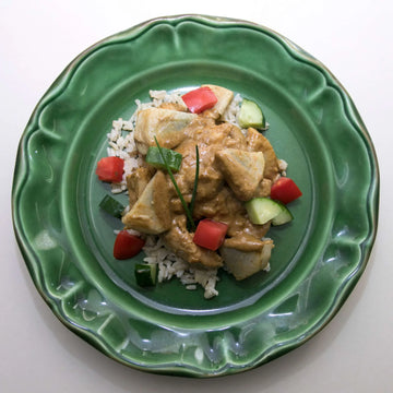 Healthy Chicken Curry with Artichoke Hearts