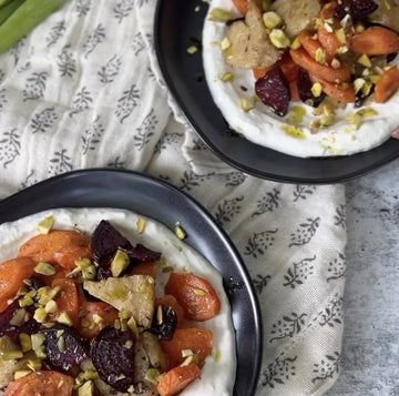 Roasted Vegetable Dippers inspired by @mariehealthyhill