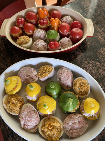 Petits Farcis with Chef Butter