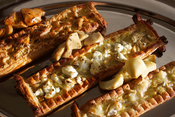 Artichoke Tart with Feta Cheese
