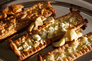 Artichoke Tart with Feta Cheese