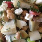 Chickpea Artichoke Salad