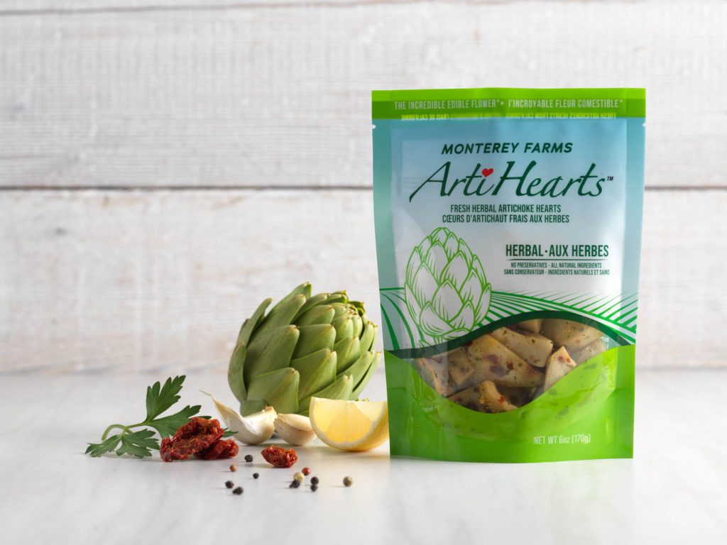 Herbal ArtiHearts with fresh ingredients