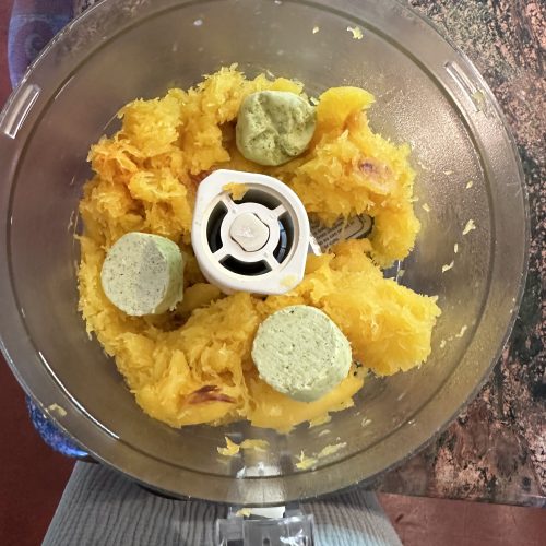 Roasted Cinderella Pumpkin with Serrano Lime Chef Butter