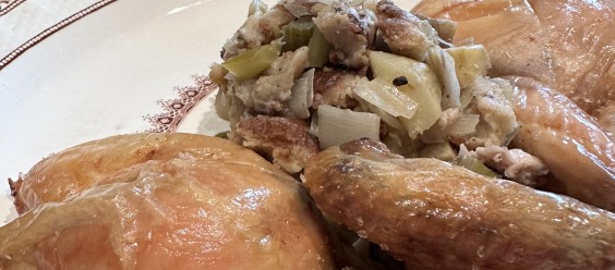 Game Hen with ArtiHeart and Roasted Shallot Chef Butter