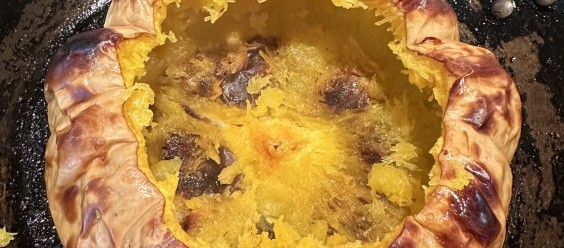 Roasted Cinderella Pumpkin with Serrano Lime Chef Butter