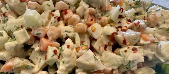 Winter Chopped Salad with Natural ArtiHearts