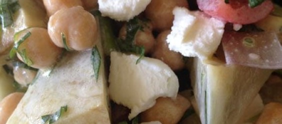 Chickpea Artichoke Salad