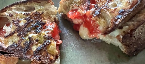 Country Bread Grilled Cheese with Monterey Farms Chef Butter